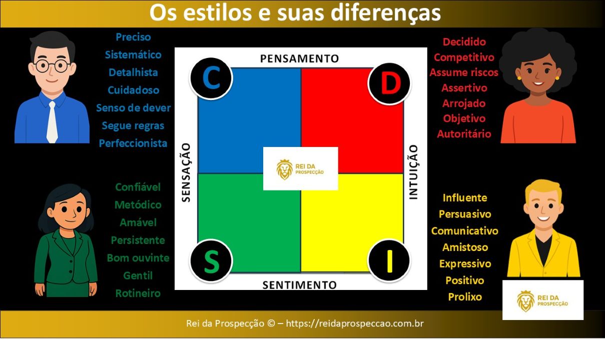 Identificando os Estilos Comportamentais DISC + Tipologia Junguiana